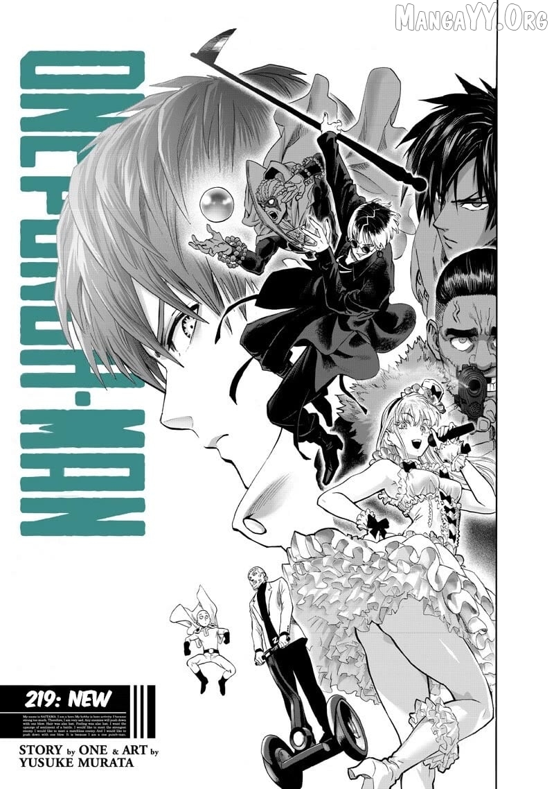 Onepunch-Man Chapter 219 - page 1