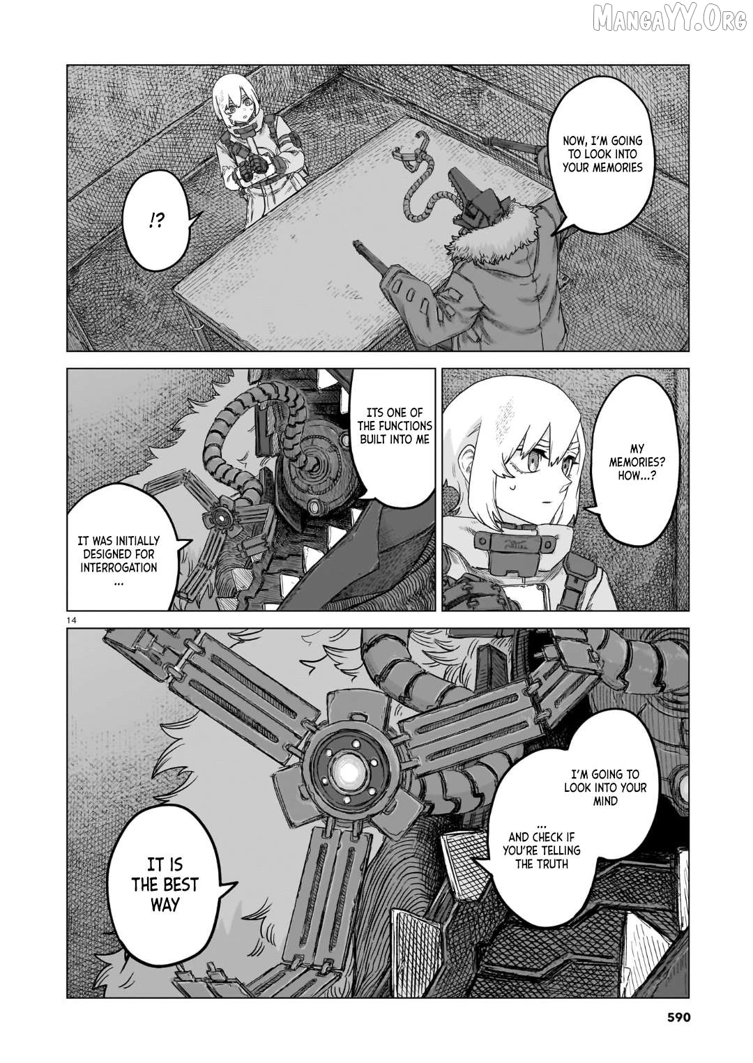 Usuzumi no Hate Chapter 33 - page 14