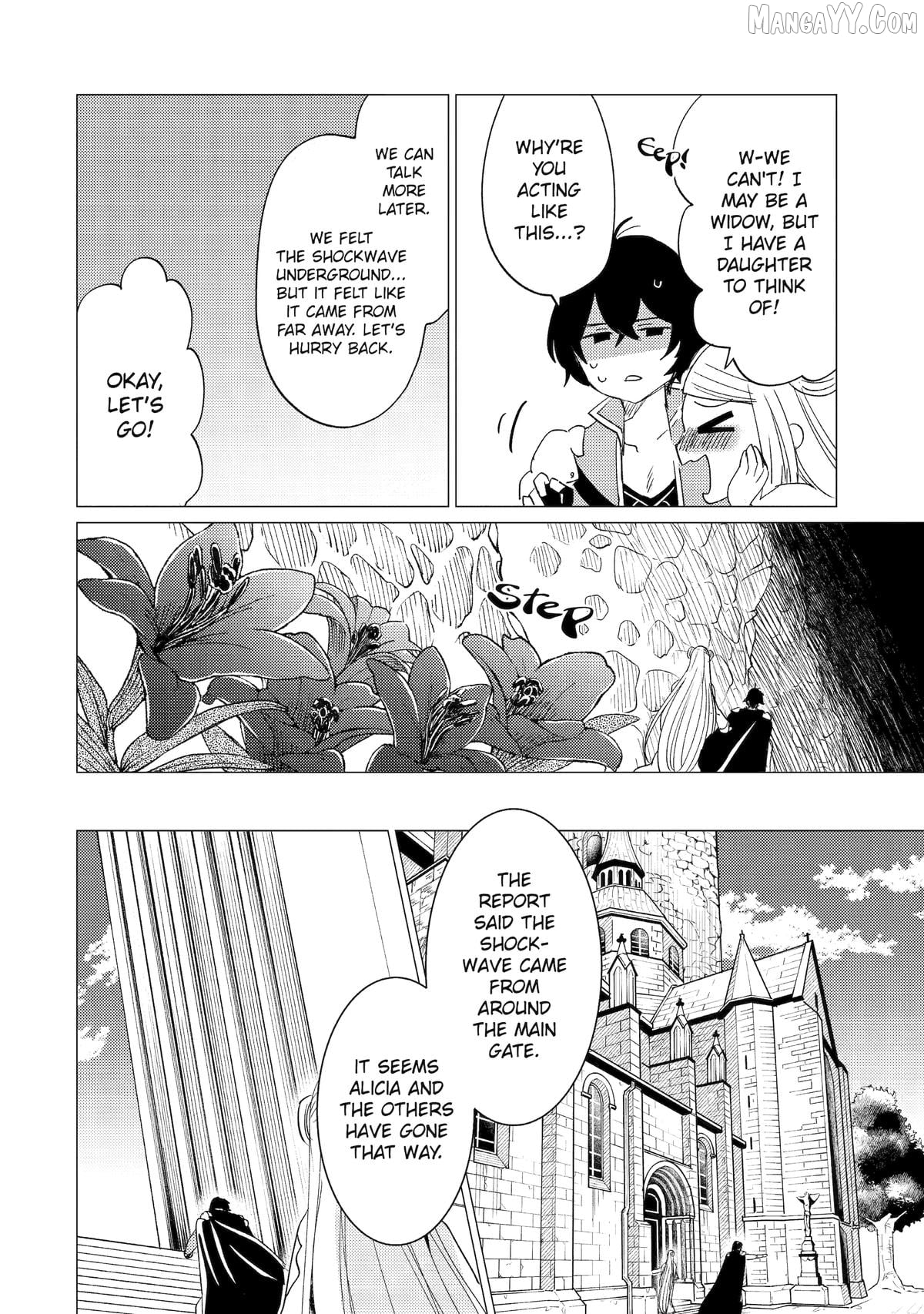 I'm Glad They Kicked Me From The Hero's Party.. But Why're you following me, Great Saintess? Chapter 53 - page 22