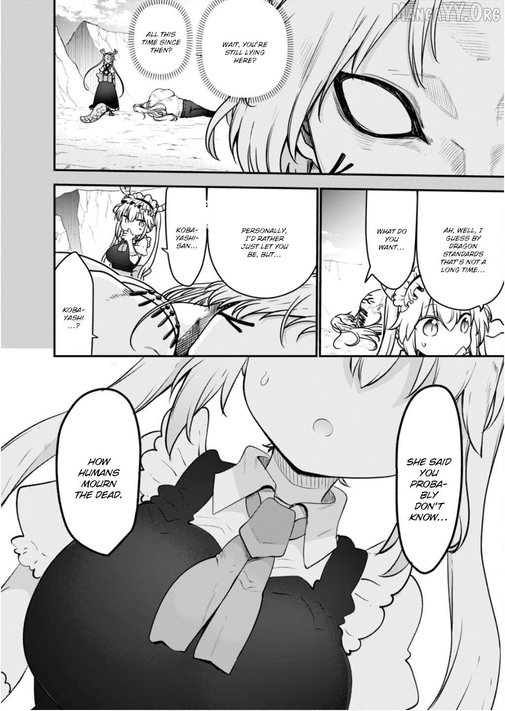 Kobayashi-San Chi No Maid Dragon Chapter 173 - page 3
