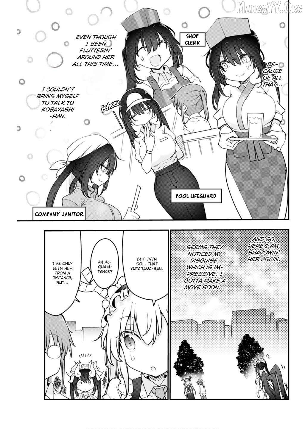 Kobayashi-San Chi No Maid Dragon Chapter 174 - page 7