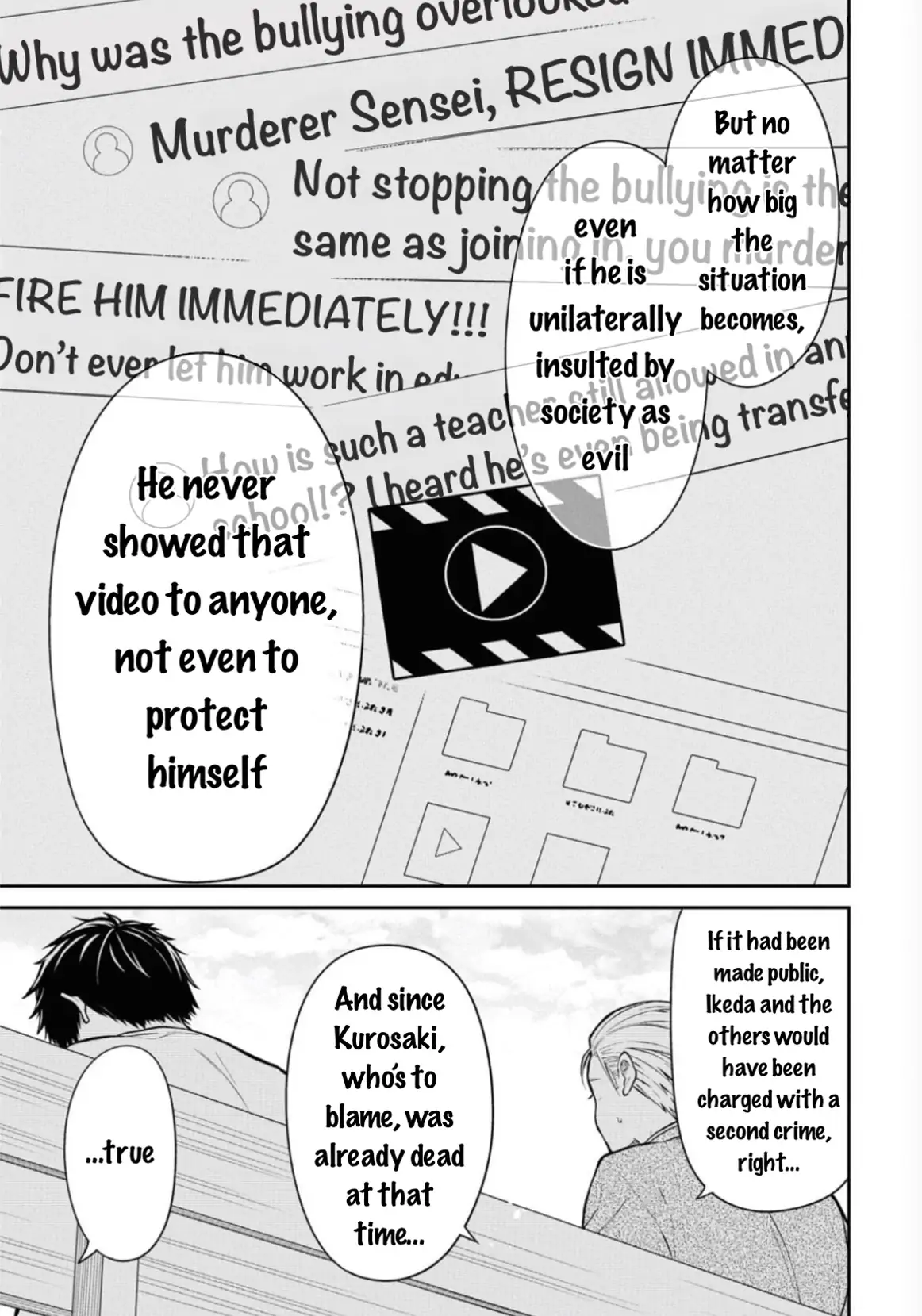 1-Nen A-Gumi No Monster Chapter 67 - page 29