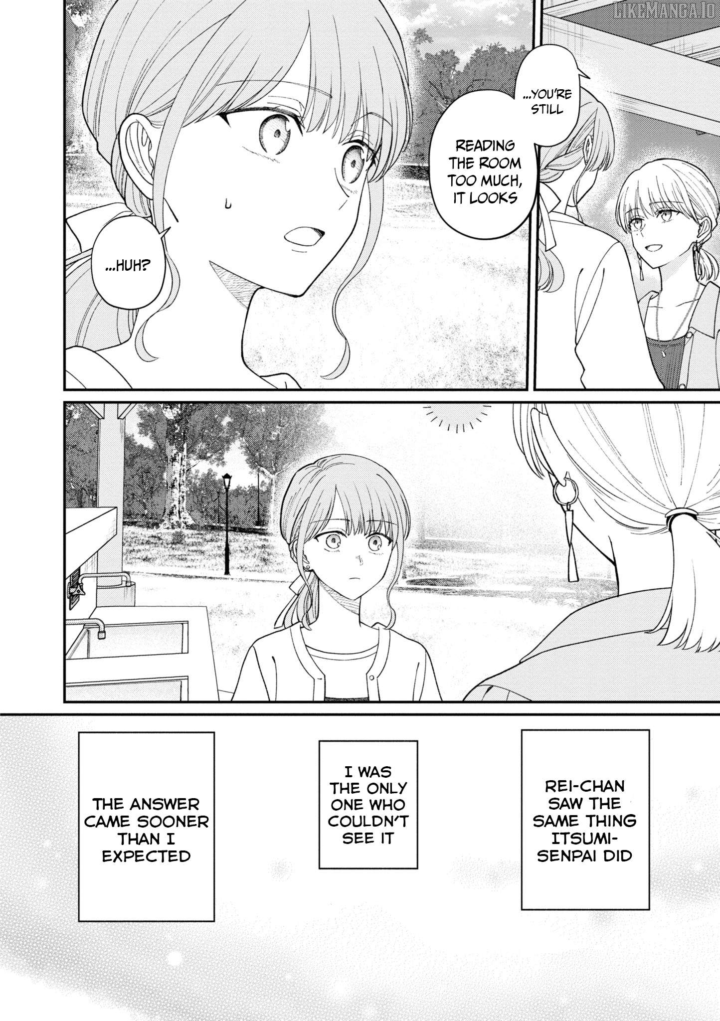 The New-Hire Who Could "Read" Emotions and the Unsociable Senpai Chapter 60 - page 13