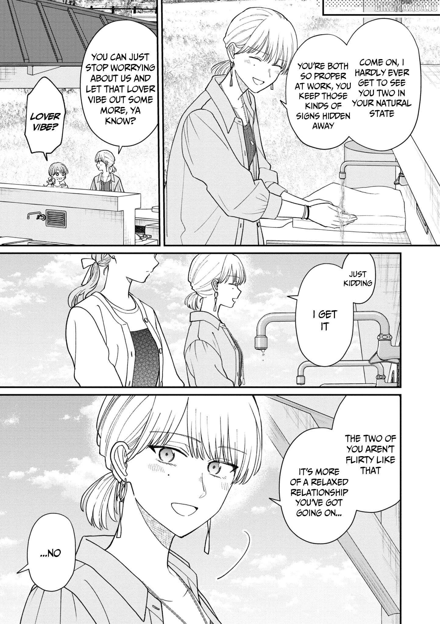 The New-Hire Who Could "Read" Emotions and the Unsociable Senpai Chapter 60 - page 6