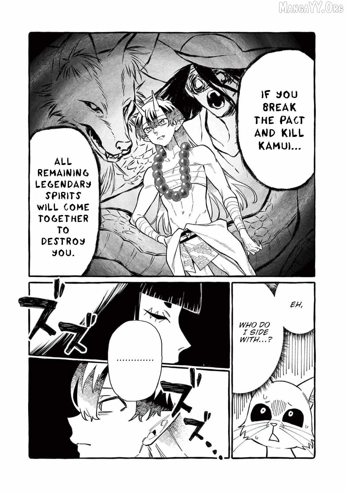 Ushiro no Shoumen Kamui-san Chapter 65 - page 4