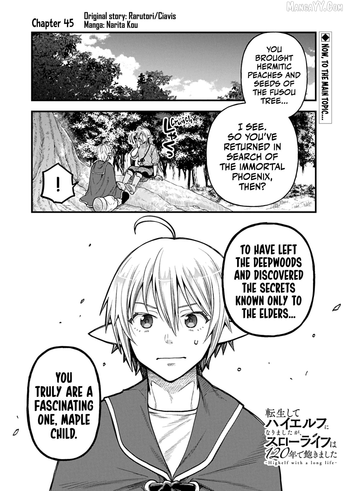 Growing Tired Of The Lazy High Elf Life After 120 Years Chapter 45 - page 2