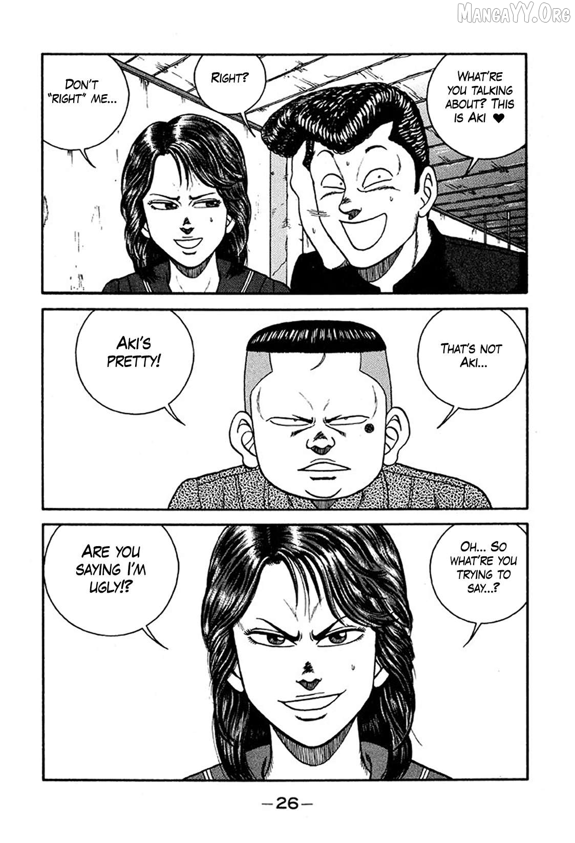 Be-Bop-Highschool Chapter 230 - page 26