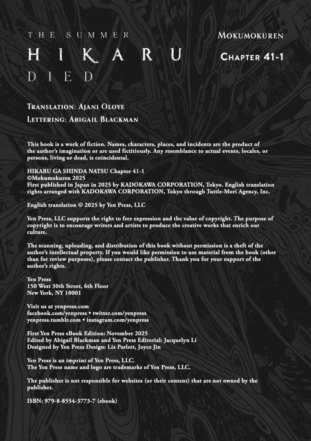 The Summer Hikaru Died Chapter 41.1 - page 15