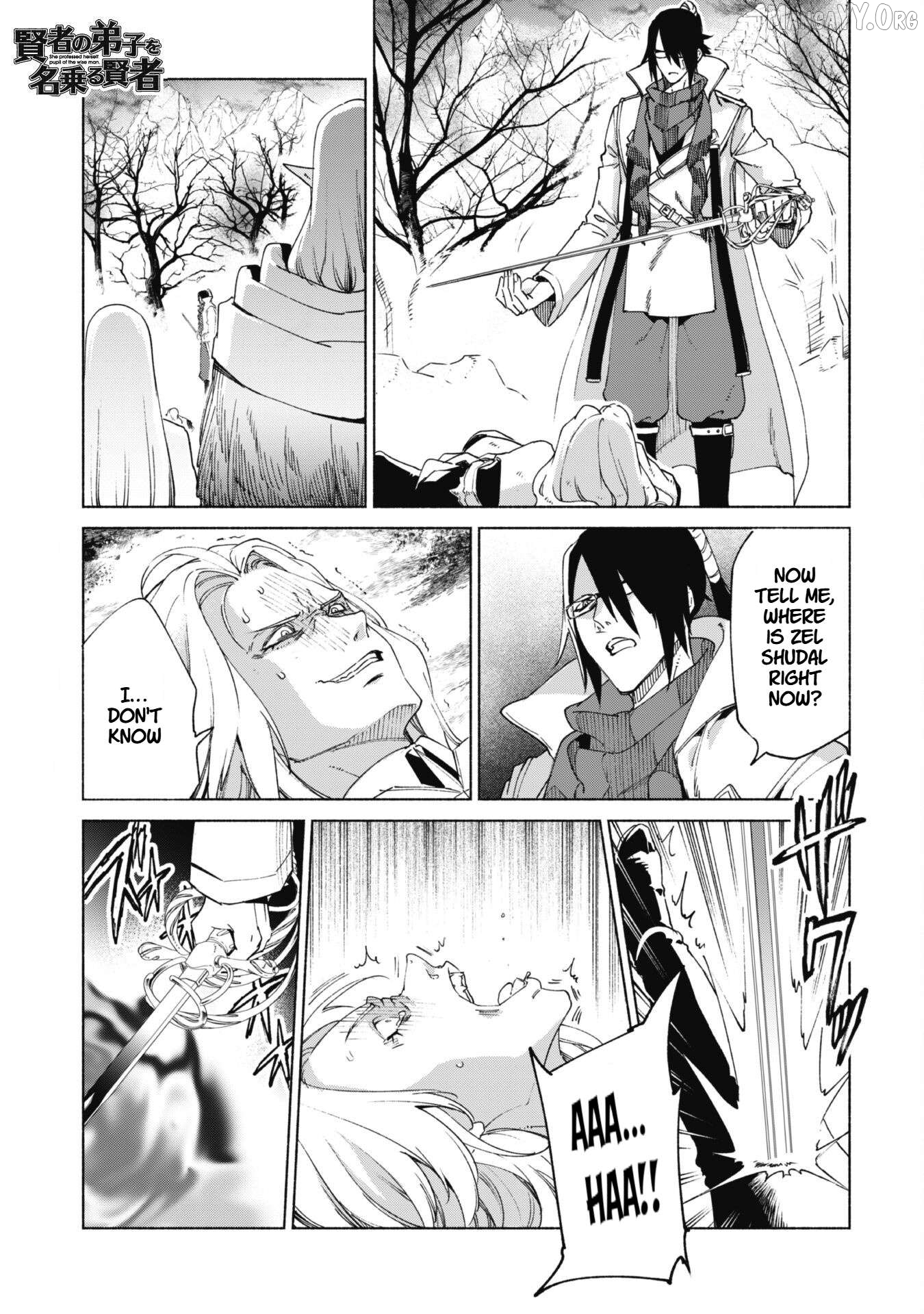 Kenja no Deshi wo Nanoru Kenja Chapter 83 - page 1