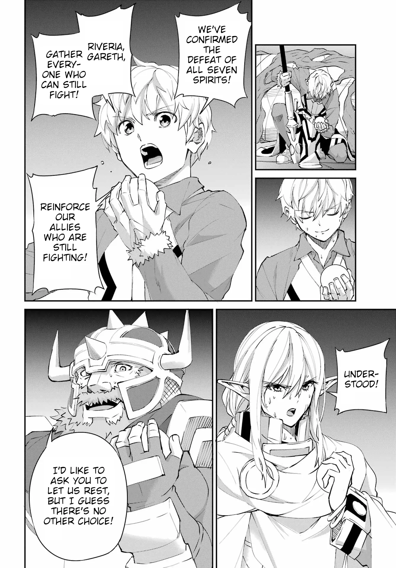 Dungeon Ni Deai O Motomeru No Wa Machigatte Iru Darou Ka Gaiden – Sword Oratoria Chapter 137 - page 35