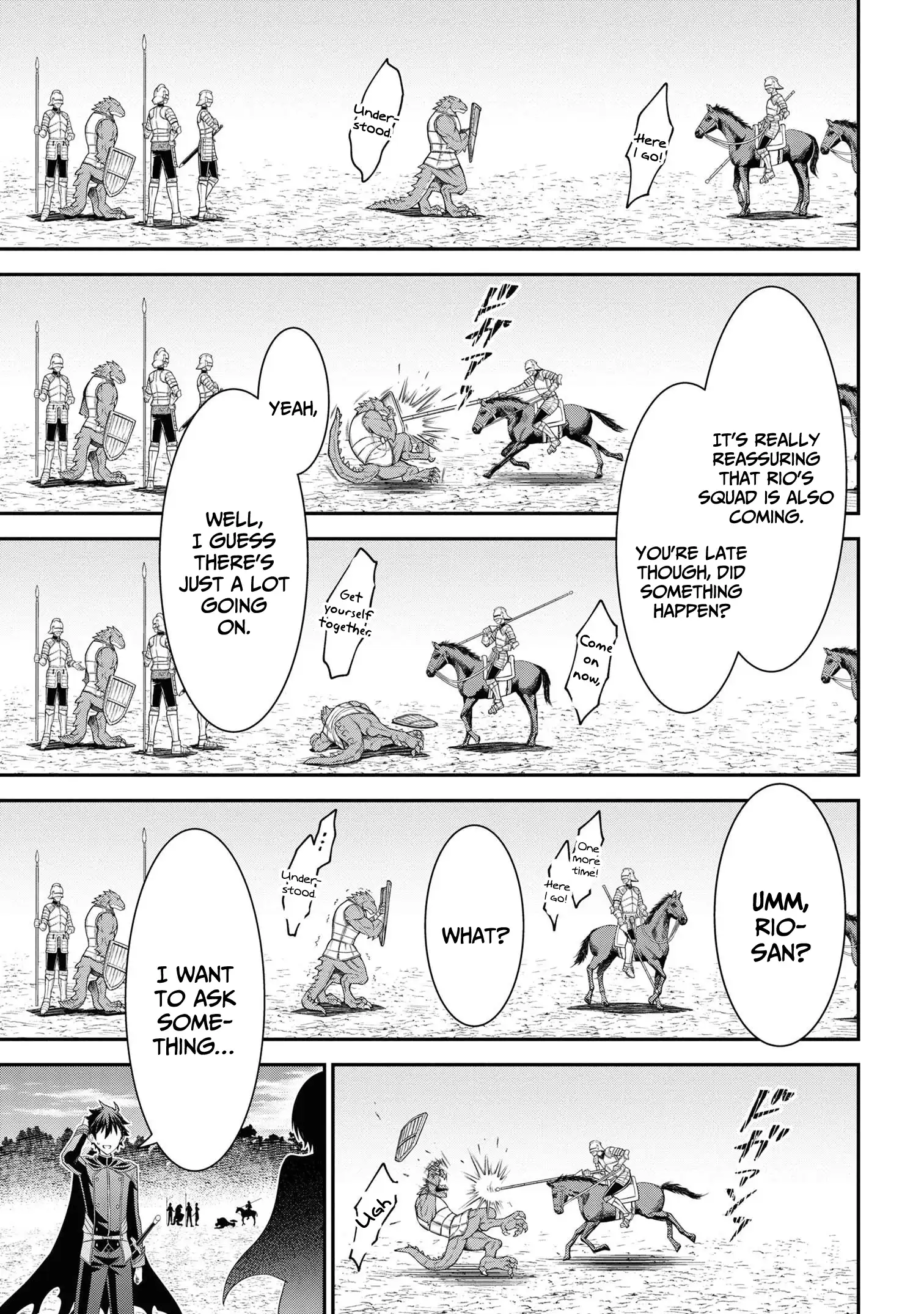 Kuro no Senki II: Isekai Teni Shita Boku ga Saikyou na no wa Bed no Ue dake no You desu Chapter 13.2 - page 14