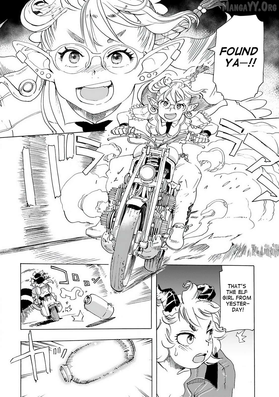 Elf And Bike And Imperial Geographic Surveyor And… Chapter 18 - page 10