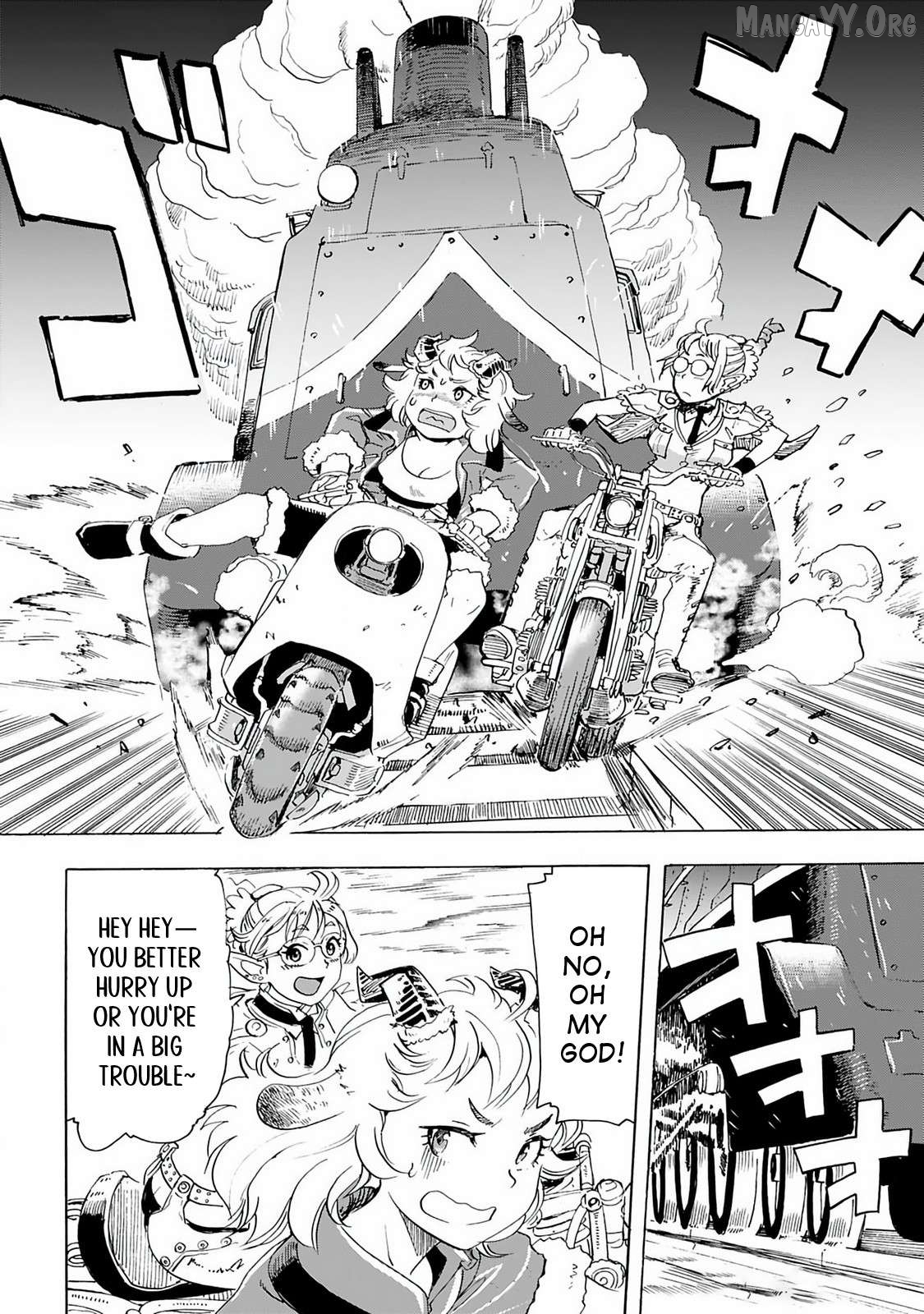 Elf And Bike And Imperial Geographic Surveyor And… Chapter 18 - page 16