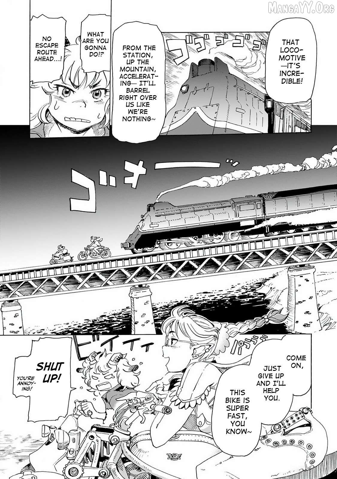 Elf And Bike And Imperial Geographic Surveyor And… Chapter 18 - page 17