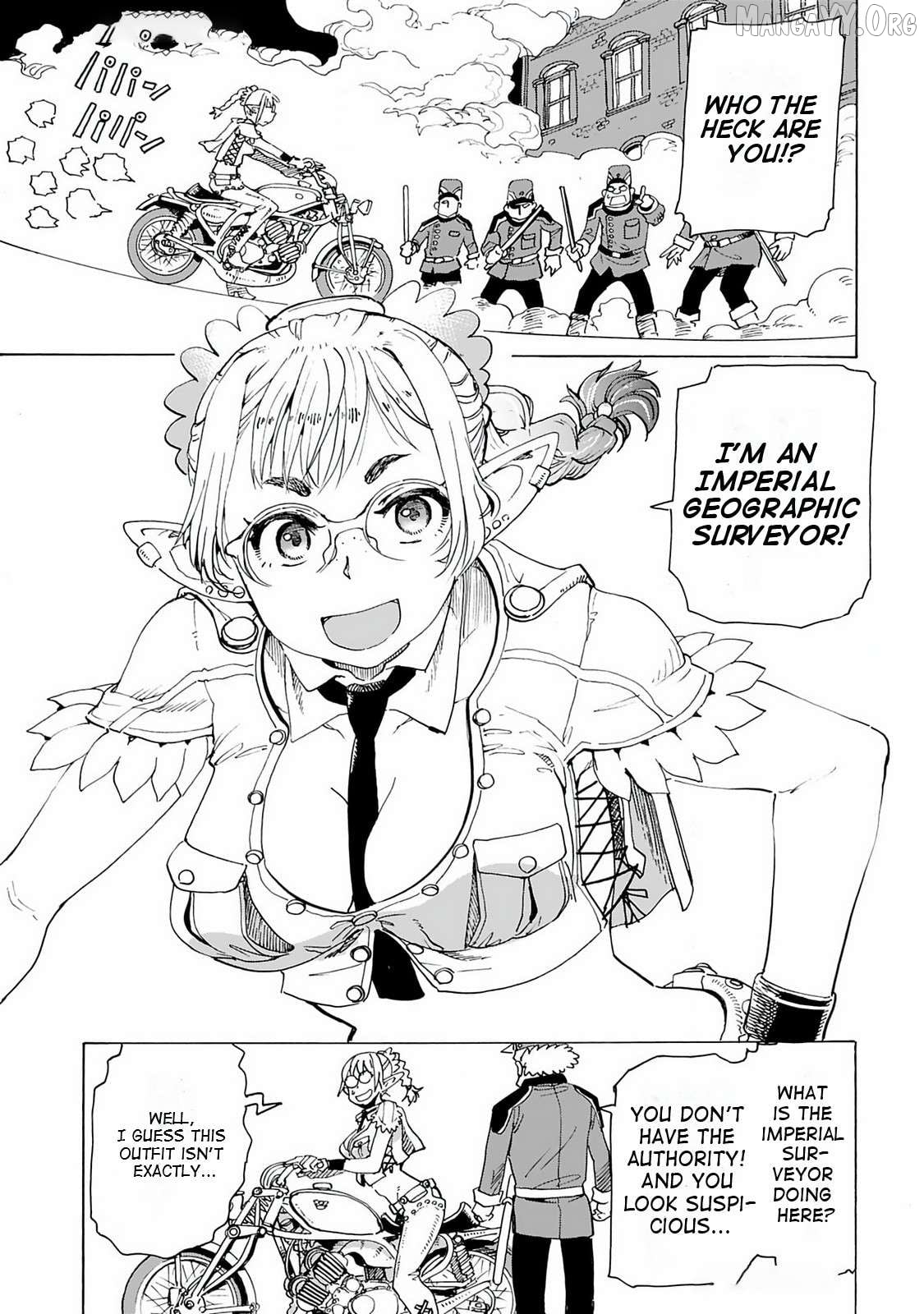 Elf And Bike And Imperial Geographic Surveyor And… Chapter 18 - page 7
