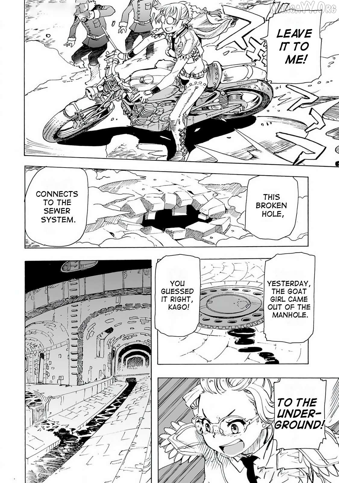 Elf And Bike And Imperial Geographic Surveyor And… Chapter 18 - page 8
