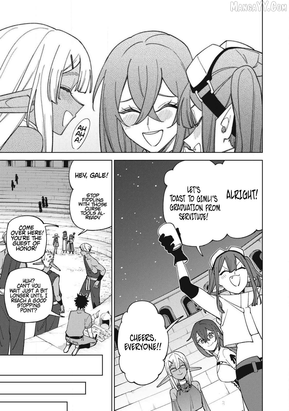 My S-Rank Party Fired Me For Being A Cursificer ~ I Can Only Make “Cursed Items”, But They’re Artifact Class! Chapter 50.2 - page 3