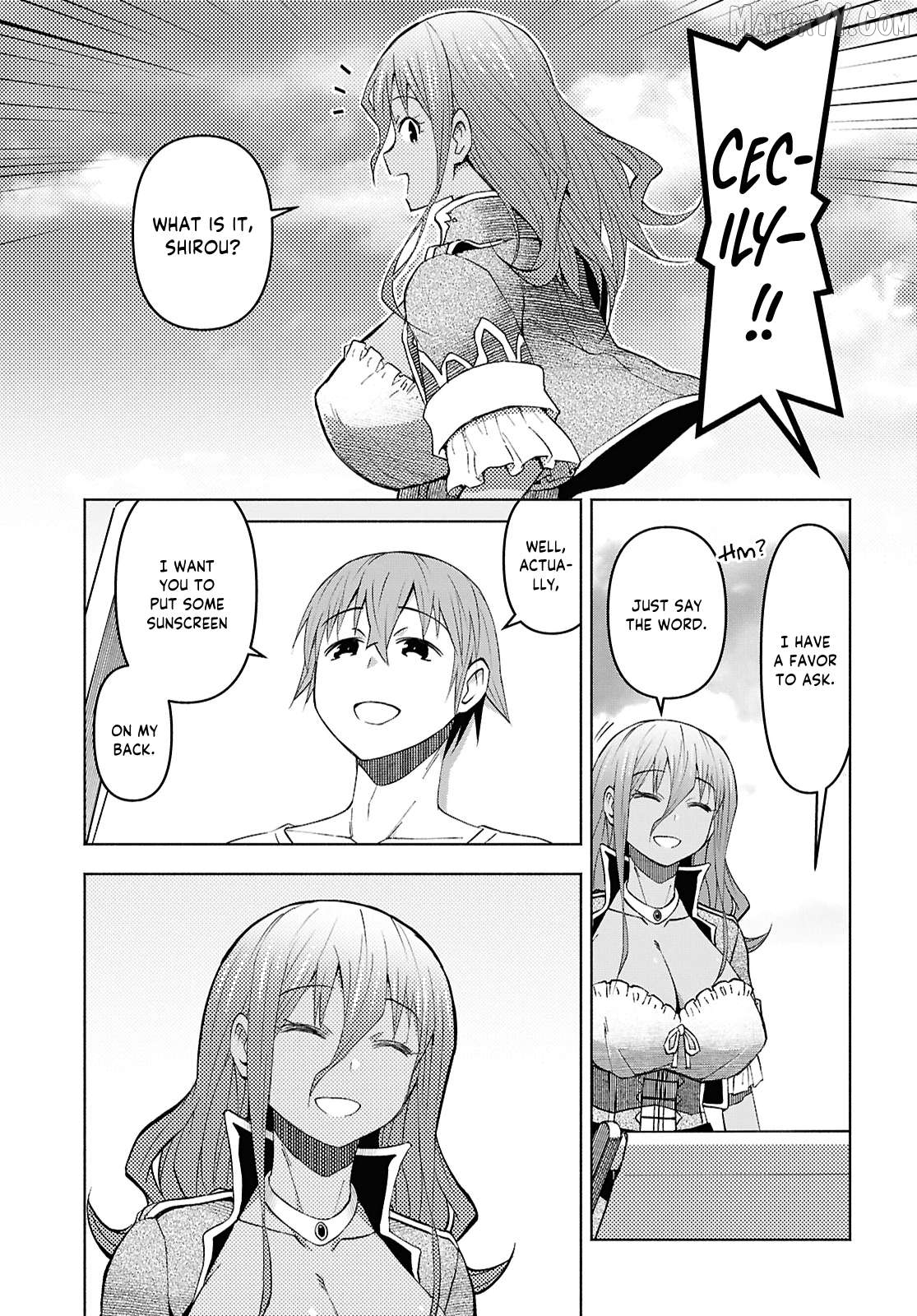 Dungeon Tou de Yadoya wo Yarou! Souzou Mahou wo Moratta Ore no Hosoude Hanjouki Chapter 53 - page 3
