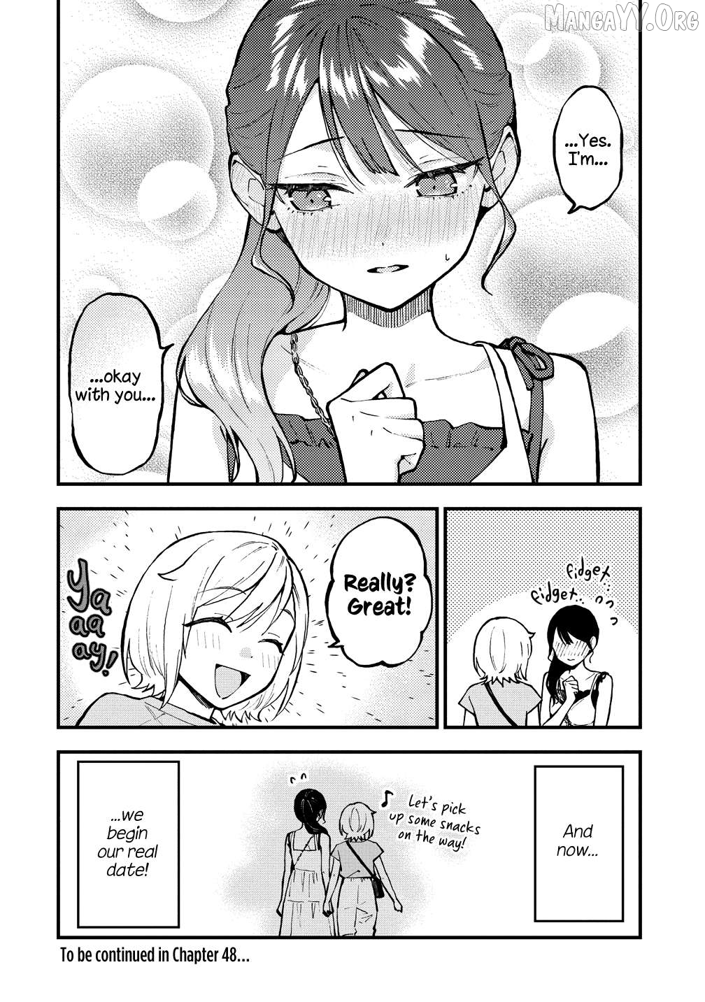 A Yuri Manga That Starts With Getting Rejected In A Dream Chapter 47 - page 8