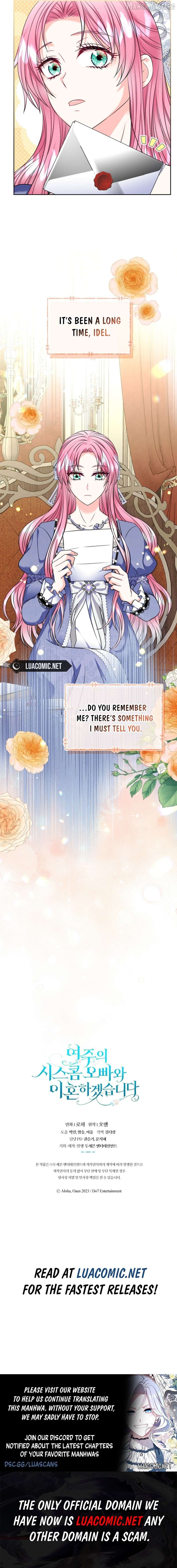 I Will Divorce the Female Lead’s Siscon Brother Chapter 86 - page 9