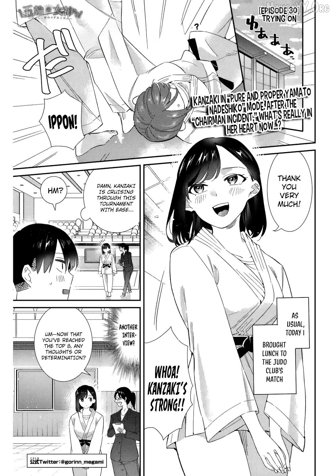 Gorin No Megami-Sama: Nedeshiko Ryou No Medal Gohan Chapter 30 - page 2