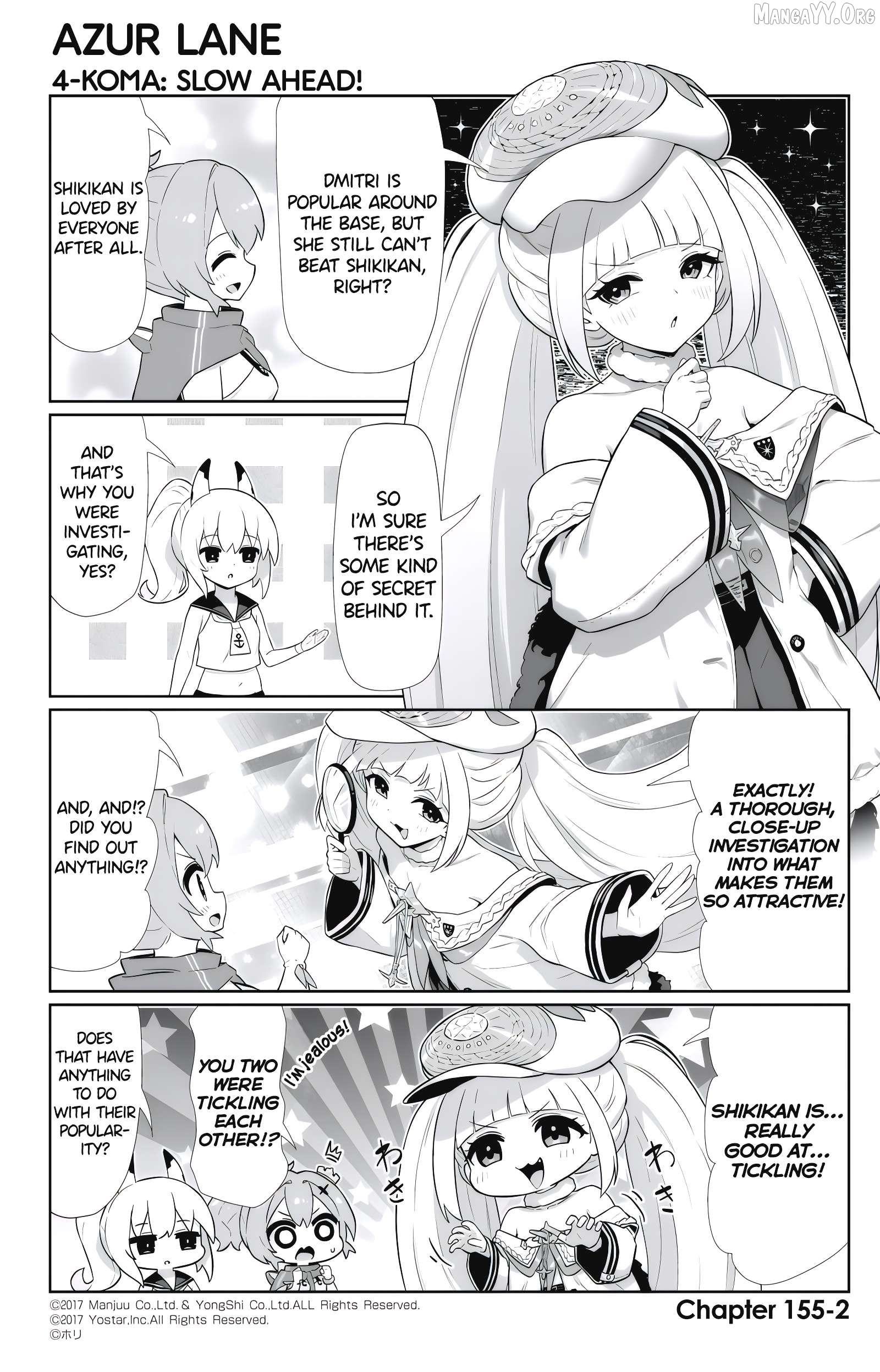 Azur Lane 4-Koma: Slow Ahead Chapter 155 - page 2