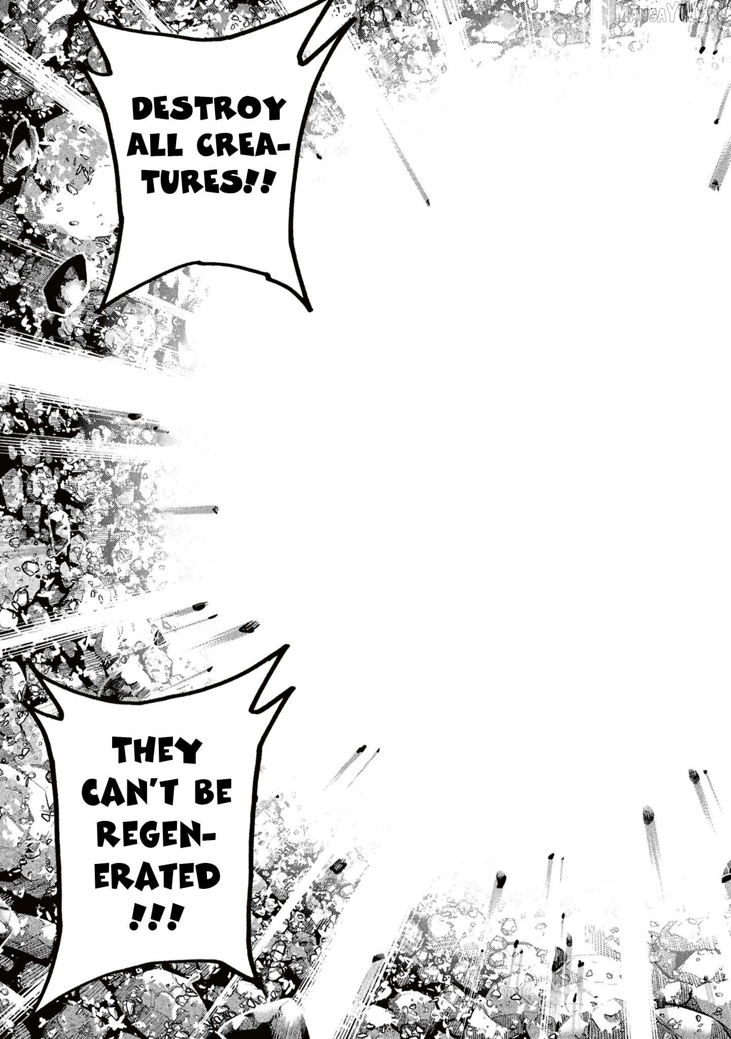 Destroy All of Humanity. It Can't Be Regenerated. Chapter 69 - page 32