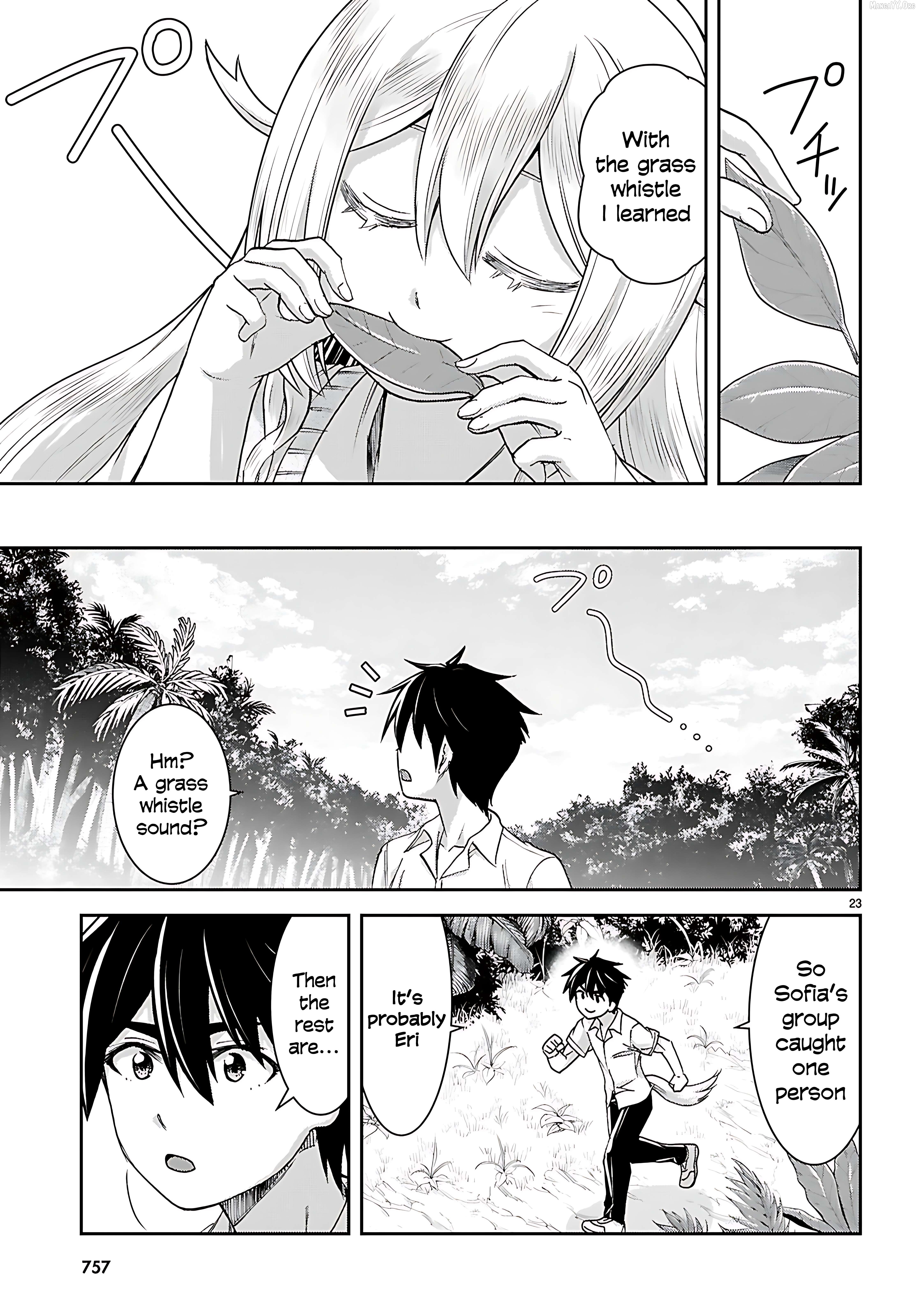 Isekai Yurutto Survival Seikatsu: Gakkou no Minna to Isekai no Mujintou ni Tenishitakedo Ore Dake Rakushou desu Chapter 43 - page 23