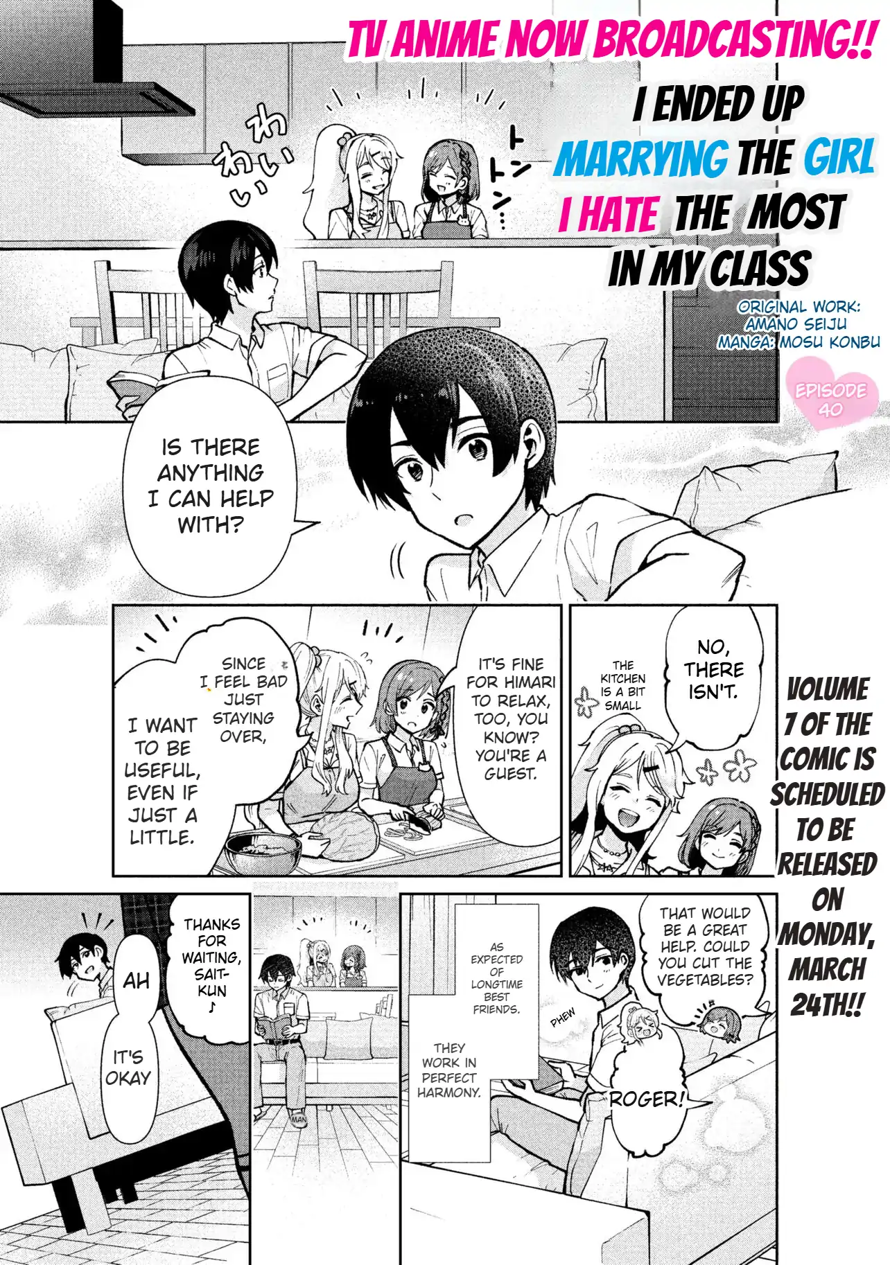 I’m getting married to a girl I hate in my class Chapter 40.1 - page 2