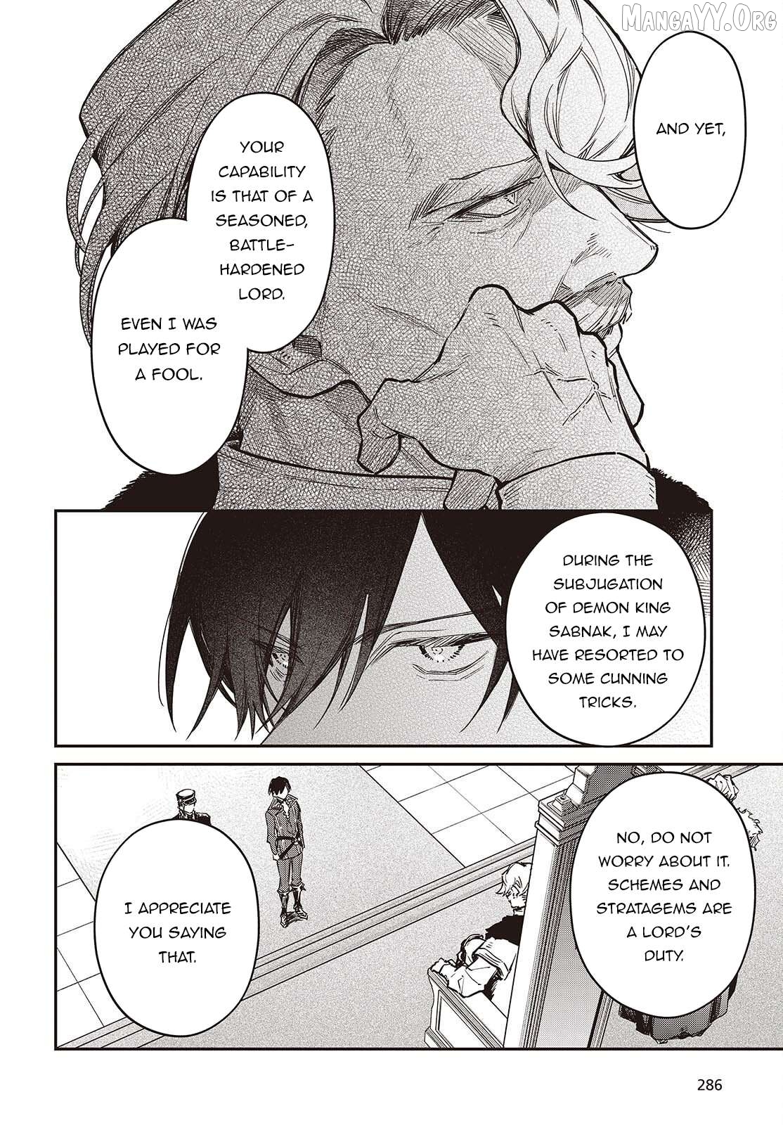 Realist Maou Niyoru Seiiki Naki Isekai Kaikaku Chapter 70 - page 7