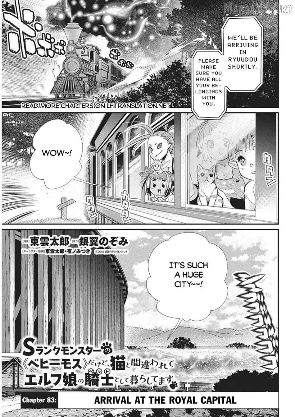 I Am Behemoth Of The S Rank Monster But I Am Mistaken As A Cat And I Live As A Pet Of Elf Girl Chapter 83 - page 2