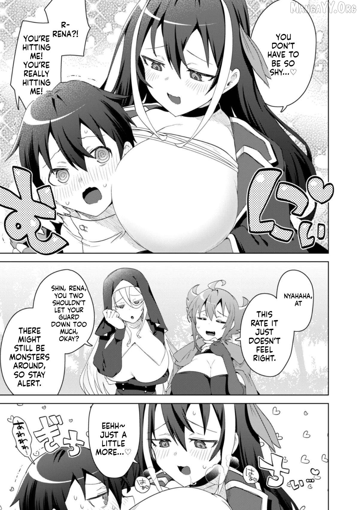Bakunyuu-Tachi Ni Tsuihou Saretaga Modore To Iwaretemo, Mou Oso…modorimashiyuu! Chapter 13 - page 7