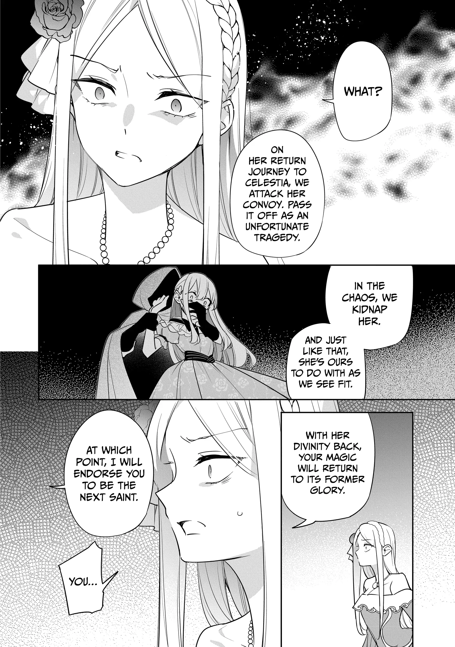 The Oblivious Saint Can't Contain Her Power: Disgraced No Longer, I'm Finding Happiness with the Prince! Chapter 24 - page 35