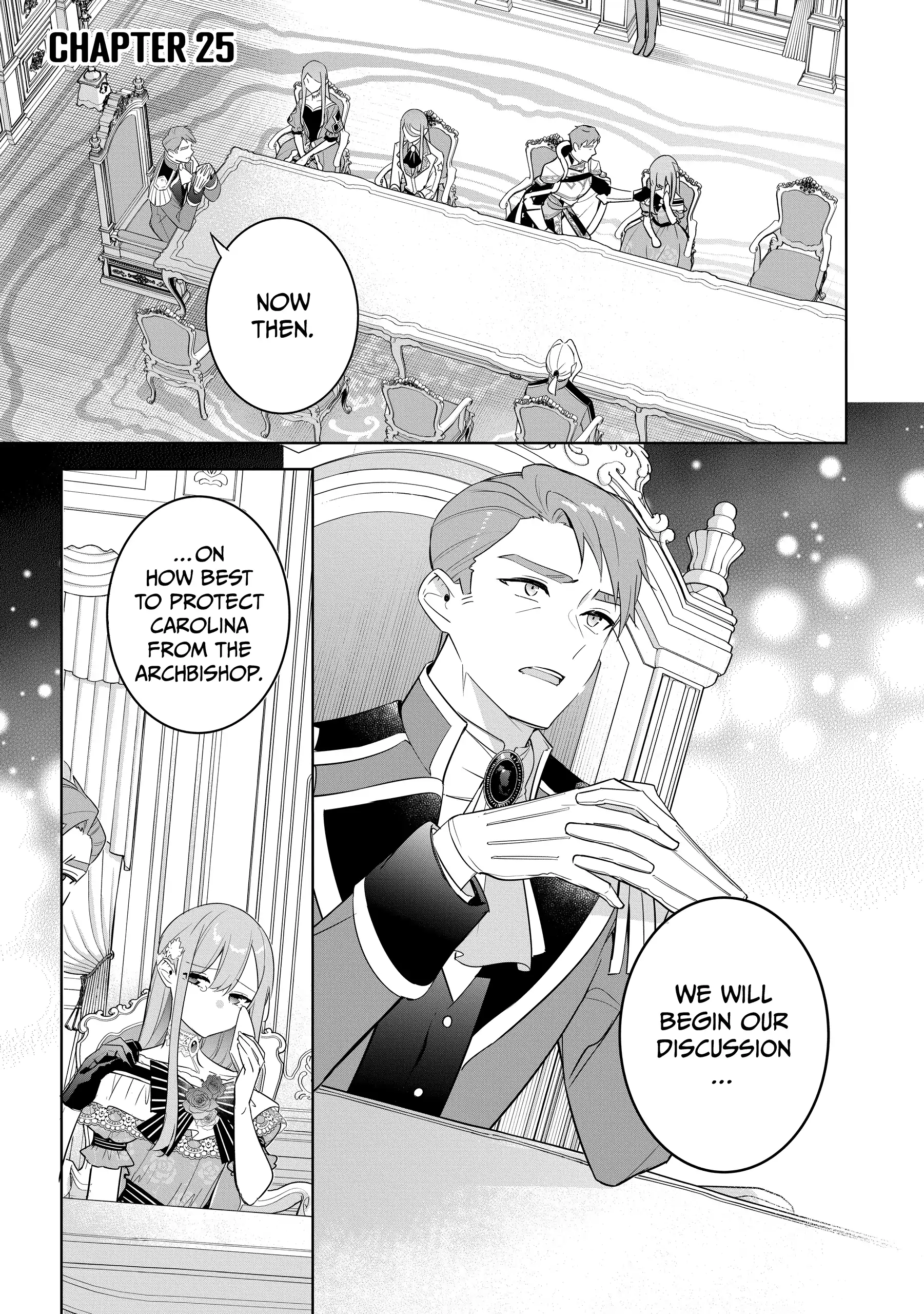 The Oblivious Saint Can't Contain Her Power: Disgraced No Longer, I'm Finding Happiness with the Prince! Chapter 25 - page 1