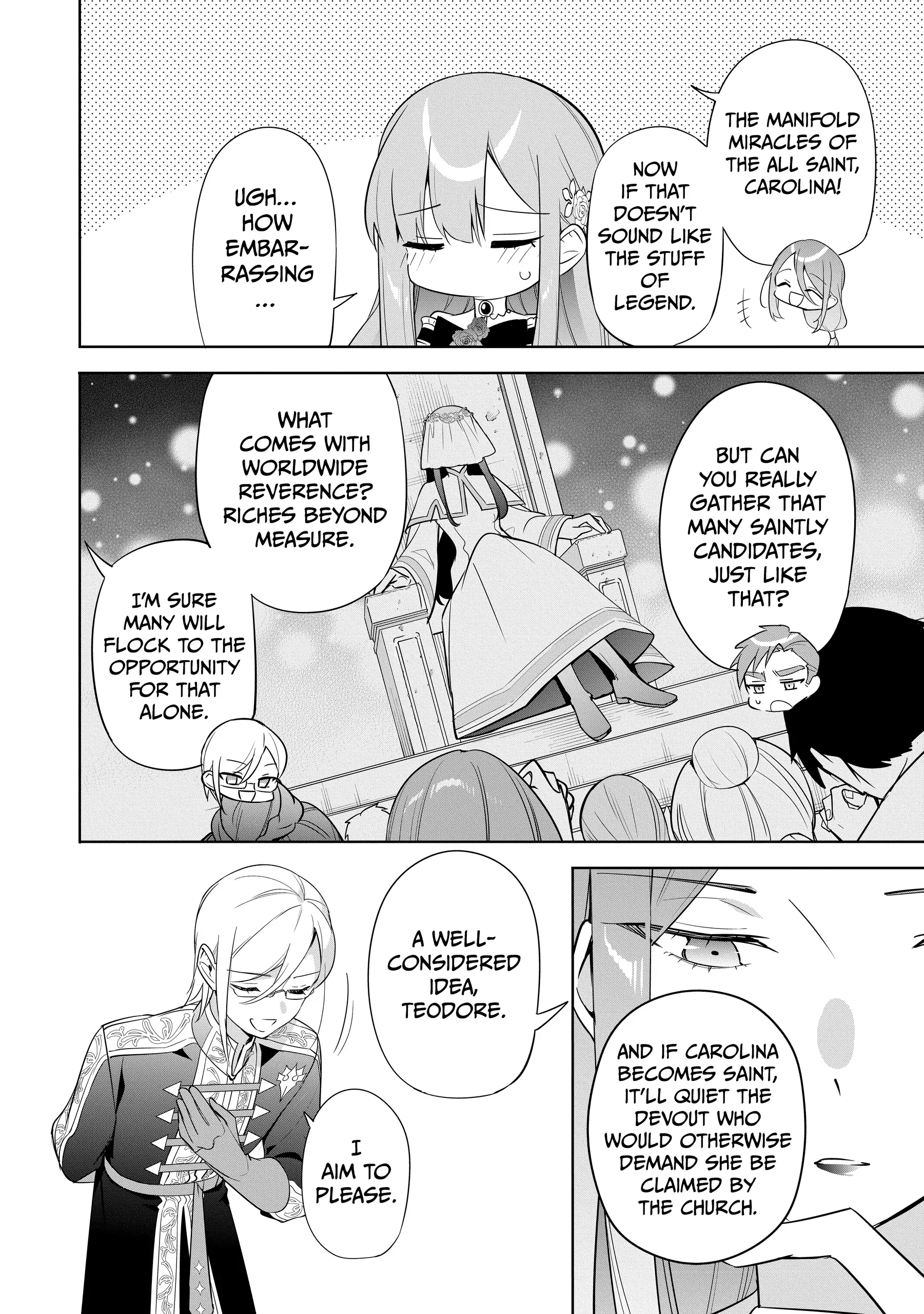 The Oblivious Saint Can't Contain Her Power: Disgraced No Longer, I'm Finding Happiness with the Prince! Chapter 25 - page 16