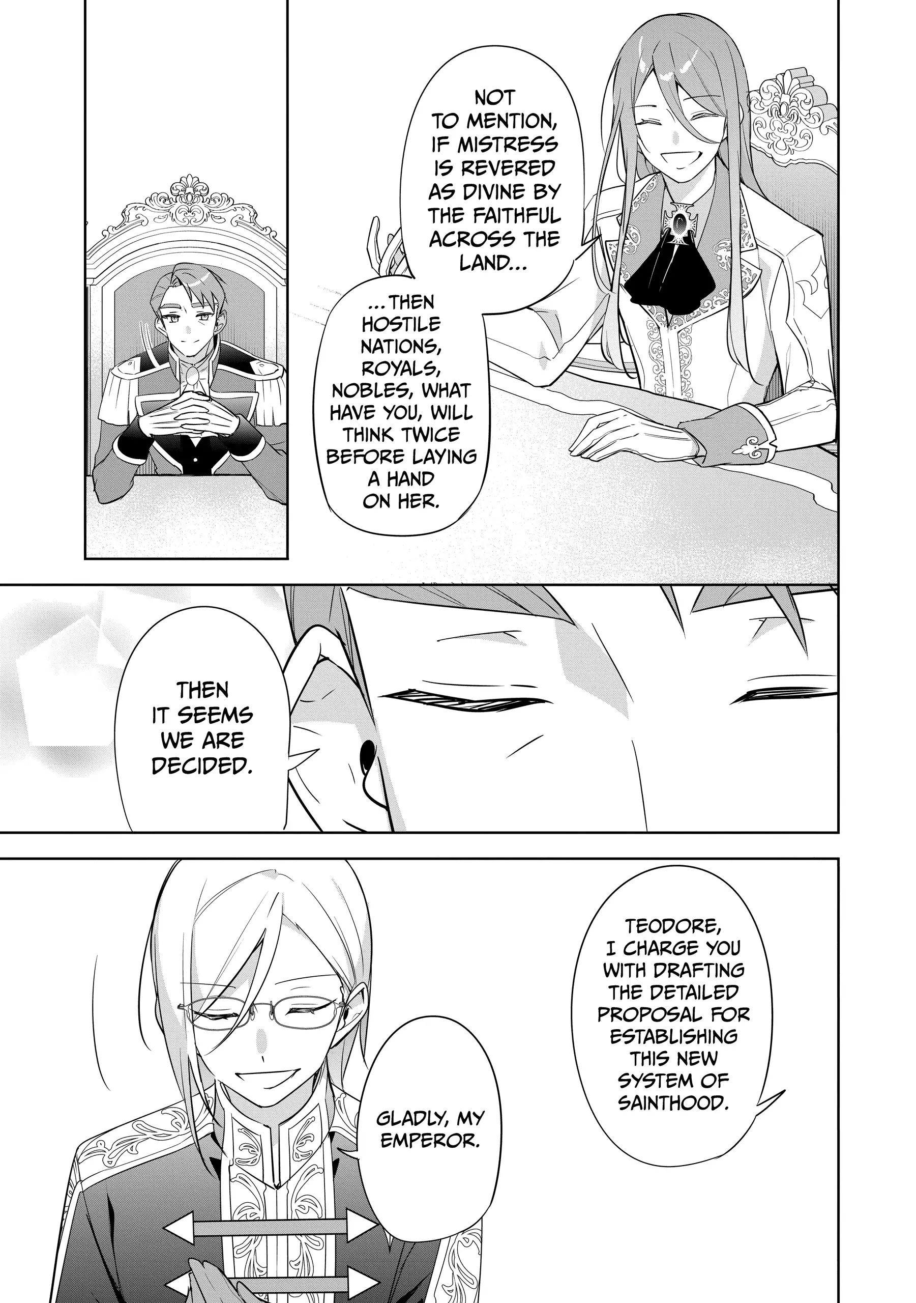 The Oblivious Saint Can't Contain Her Power: Disgraced No Longer, I'm Finding Happiness with the Prince! Chapter 25 - page 17