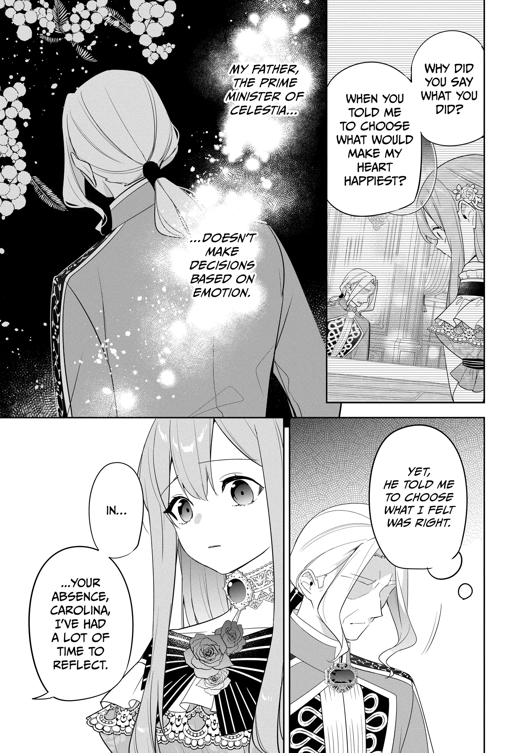 The Oblivious Saint Can't Contain Her Power: Disgraced No Longer, I'm Finding Happiness with the Prince! Chapter 25 - page 21