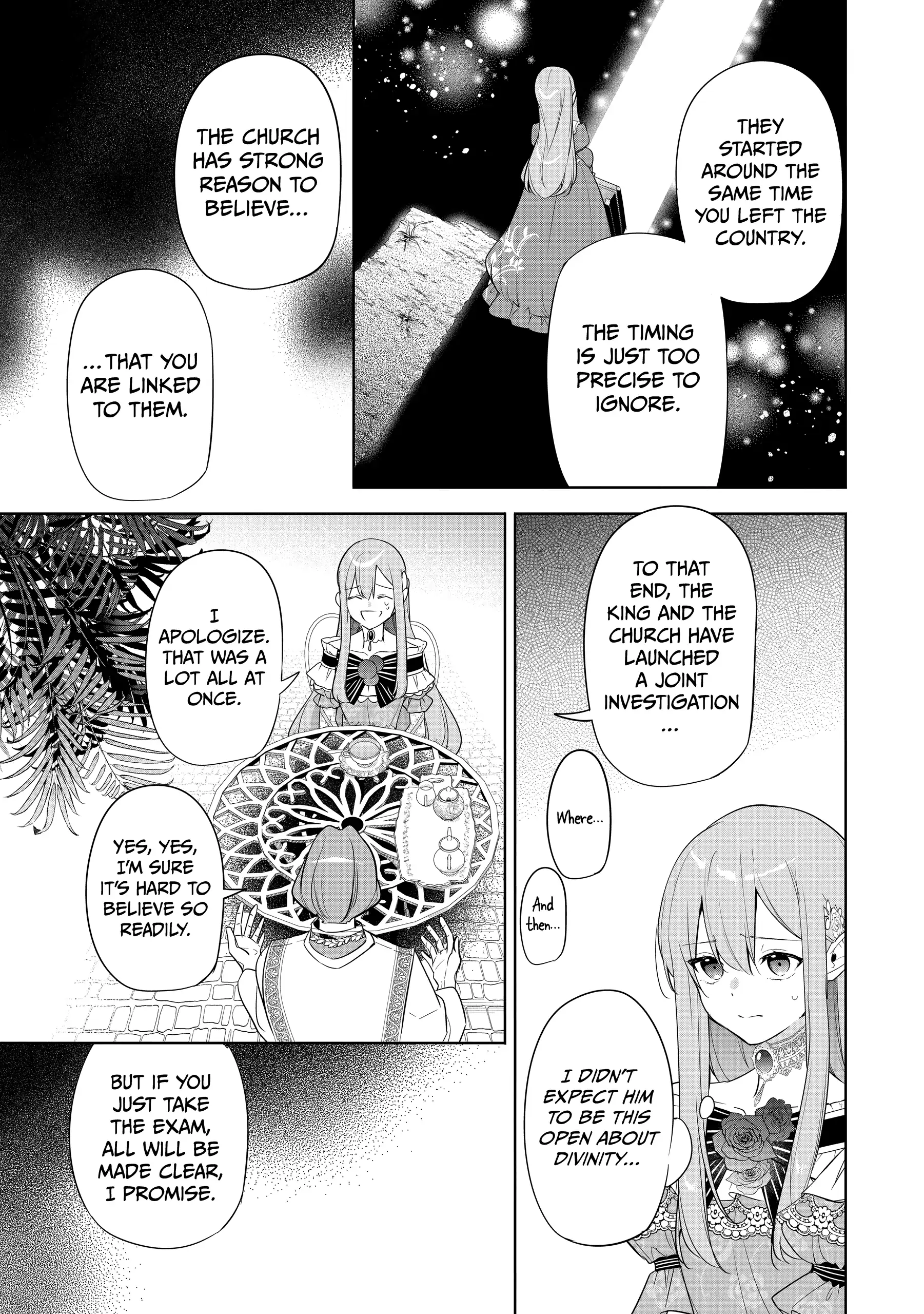The Oblivious Saint Can't Contain Her Power: Disgraced No Longer, I'm Finding Happiness with the Prince! Chapter 26 - page 13