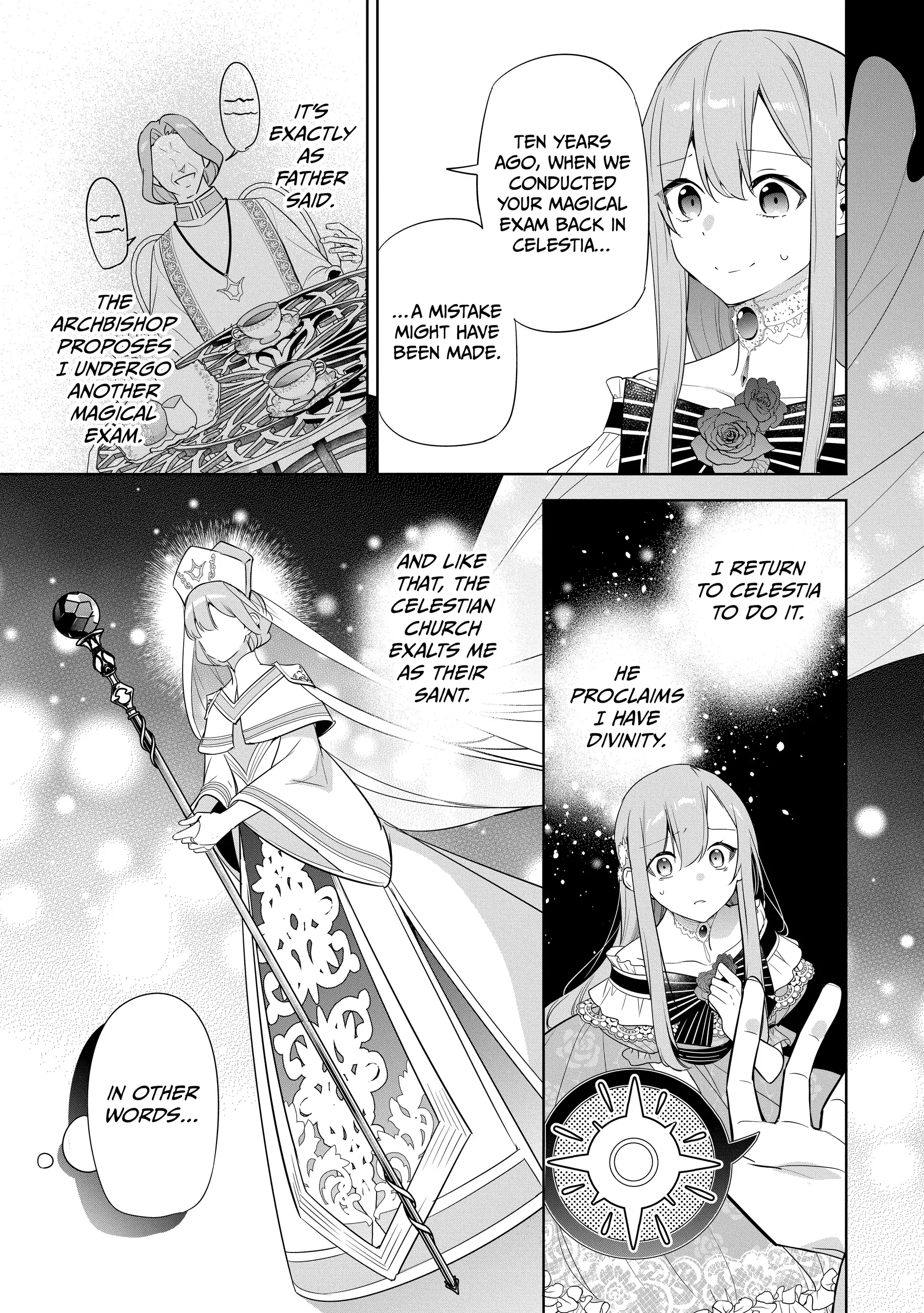 The Oblivious Saint Can't Contain Her Power: Disgraced No Longer, I'm Finding Happiness with the Prince! Chapter 26 - page 9