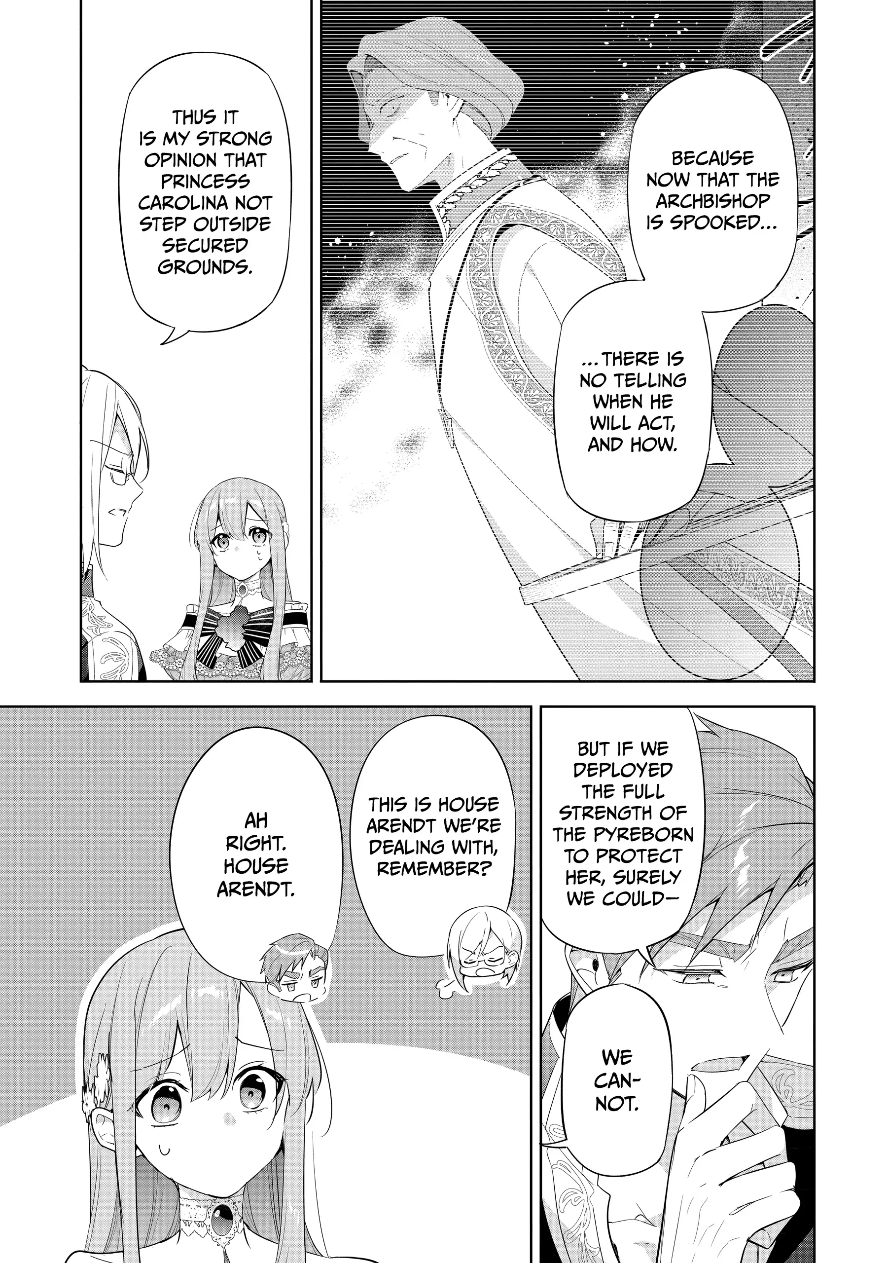The Oblivious Saint Can't Contain Her Power: Disgraced No Longer, I'm Finding Happiness with the Prince! Chapter 27 - page 23