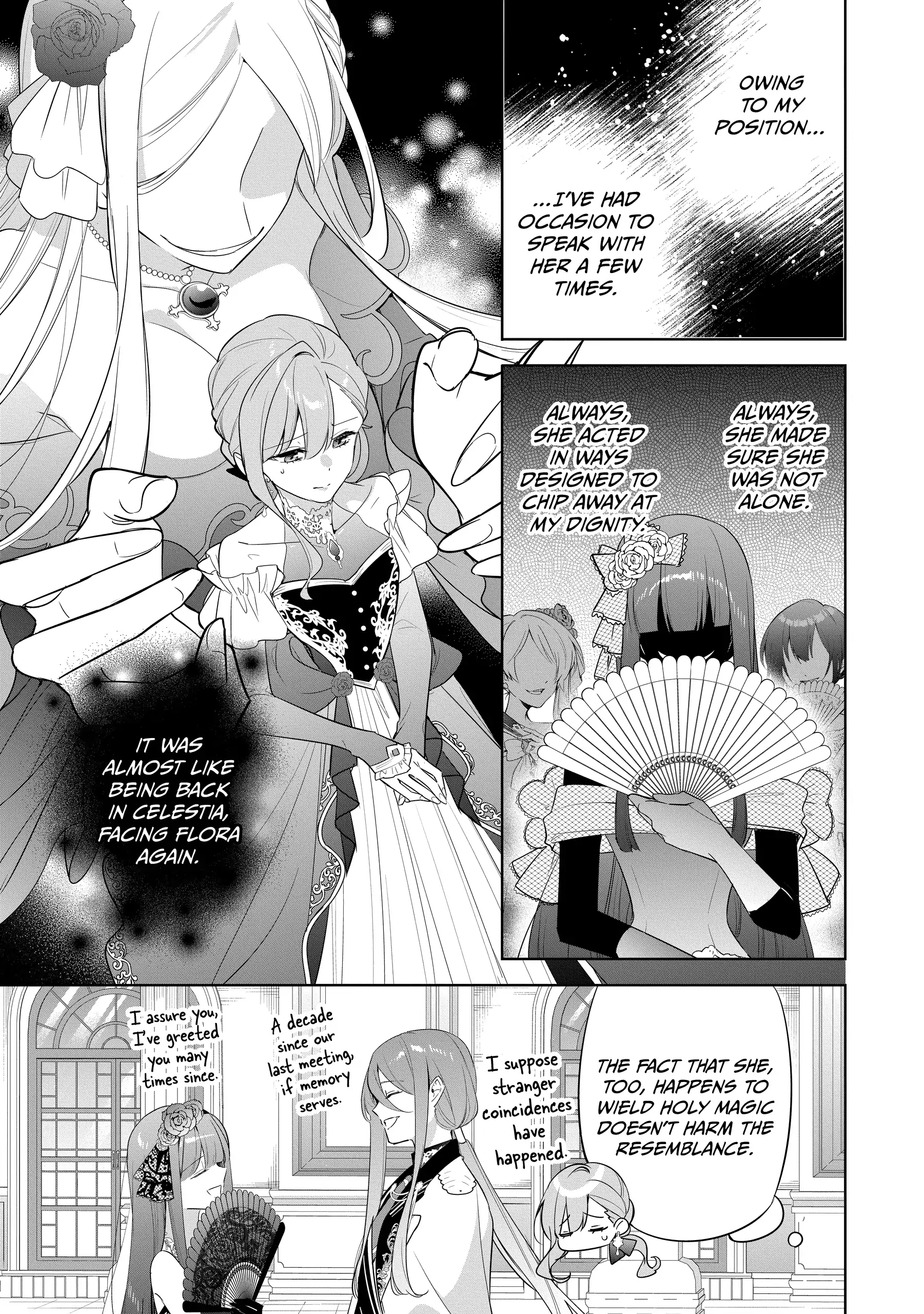 The Oblivious Saint Can't Contain Her Power: Disgraced No Longer, I'm Finding Happiness with the Prince! Chapter 28 - page 17