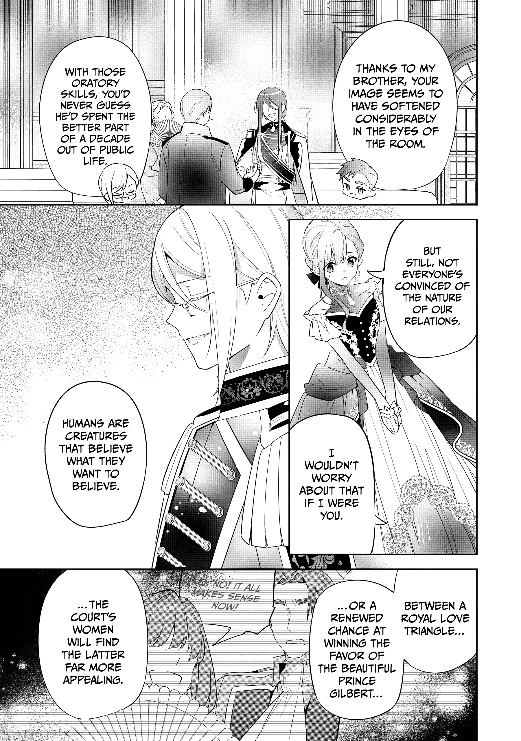 The Oblivious Saint Can't Contain Her Power: Disgraced No Longer, I'm Finding Happiness with the Prince! Chapter 28 - page 23