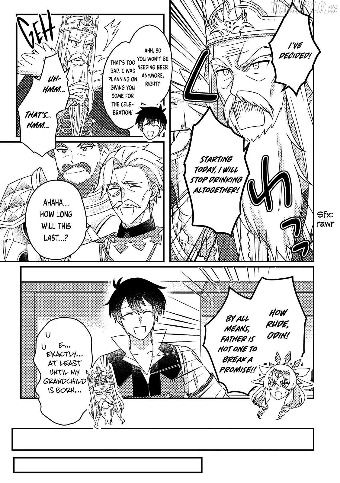 Kamigami No Kago De Seisan Kakumei Chapter 28.2 - page 3