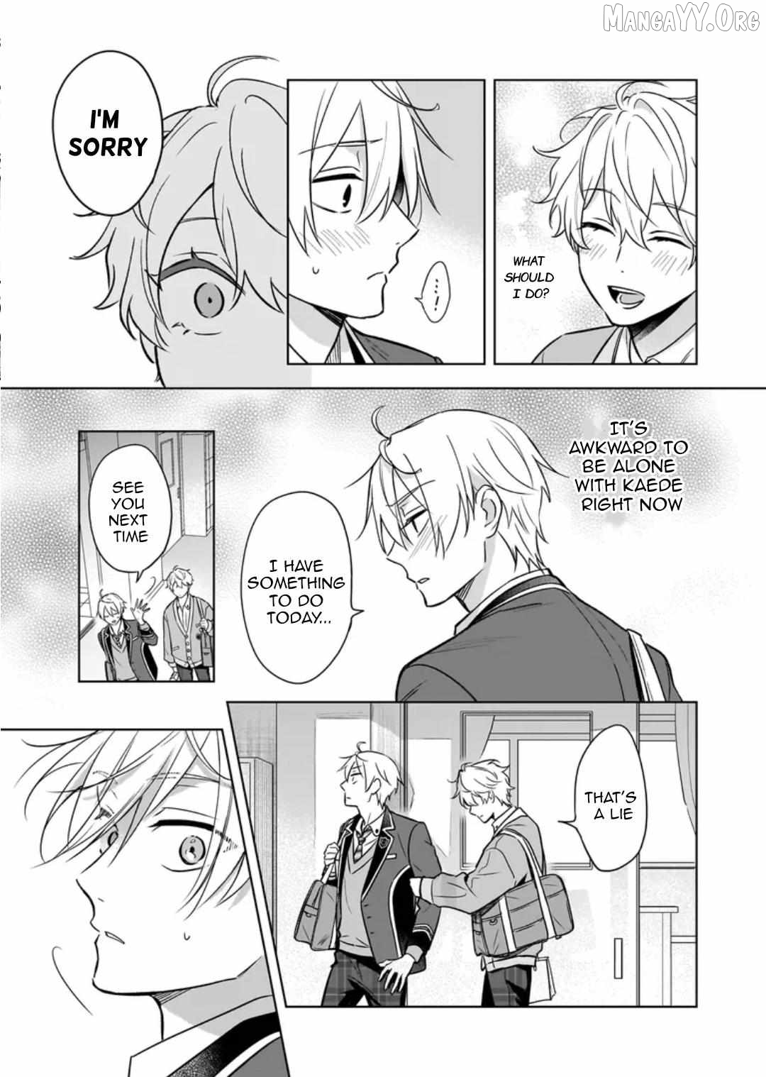 I Realized I Am The Younger Brother Of The Protagonist In A Bl Game Chapter 25 - page 17