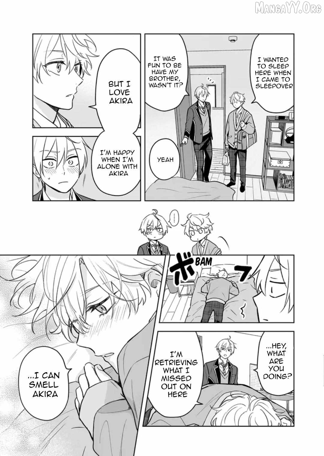 I Realized I Am The Younger Brother Of The Protagonist In A Bl Game Chapter 25 - page 25