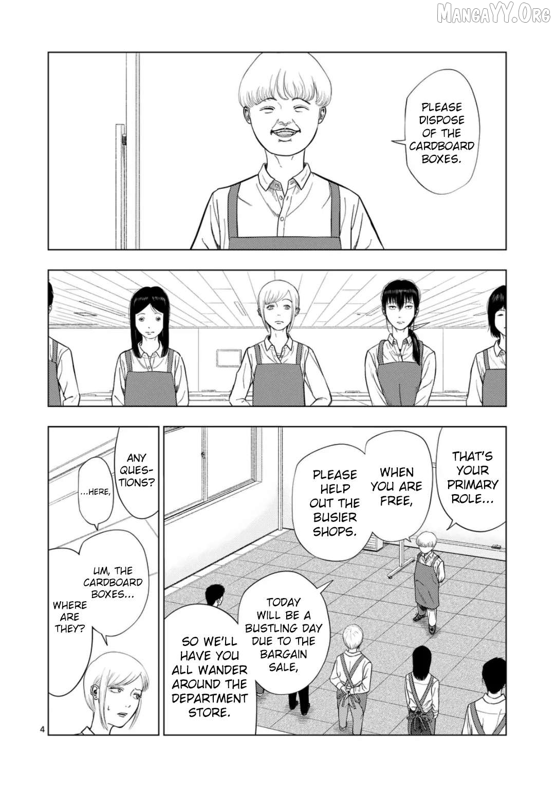Ura Baito: Toubou Kinshi Chapter 222 - page 3