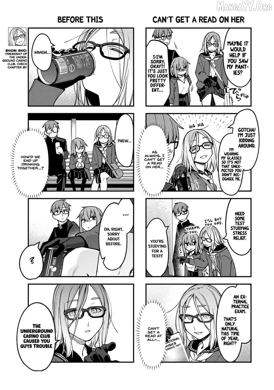 Seitokai Ni Mo Ana Wa Aru! Chapter 92 - page 3