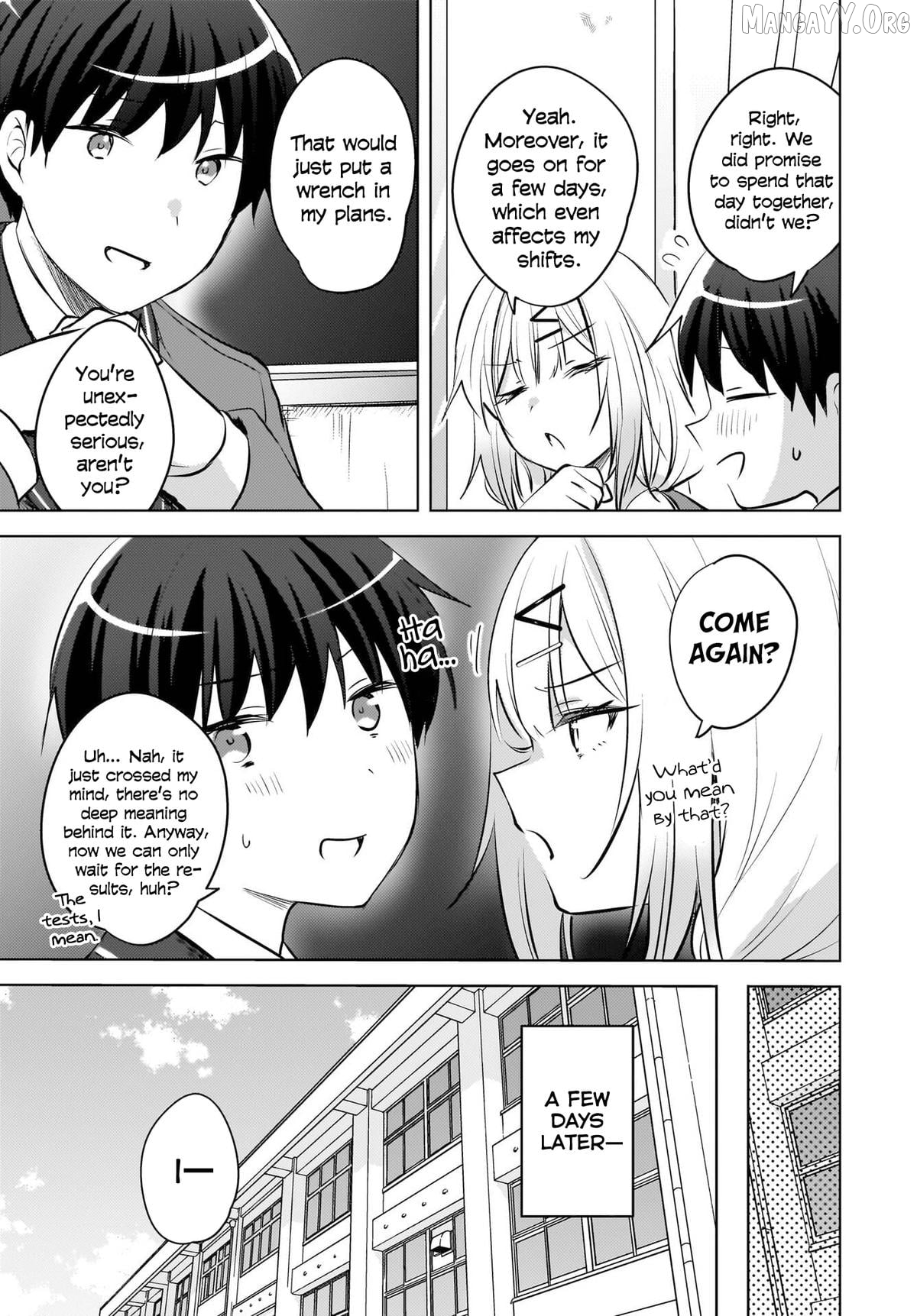 The Gal Sitting Behind Me Likes Me -Maybe I'm Screwed Already- Chapter 22 - page 10