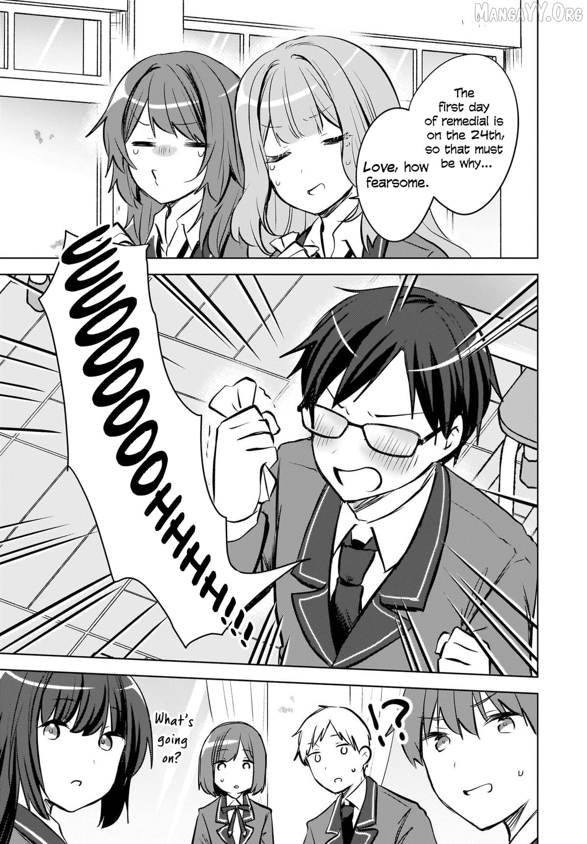 The Gal Sitting Behind Me Likes Me -Maybe I'm Screwed Already- Chapter 22 - page 12