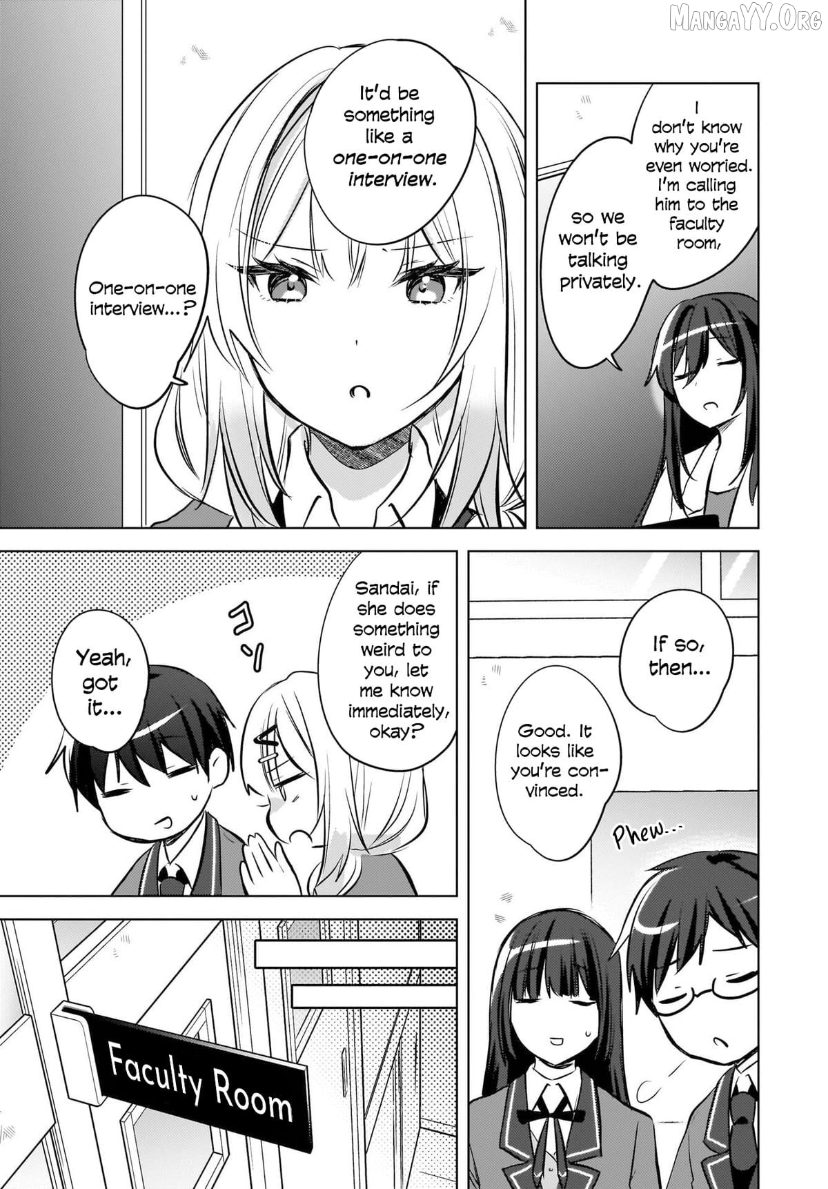 The Gal Sitting Behind Me Likes Me -Maybe I'm Screwed Already- Chapter 22 - page 16